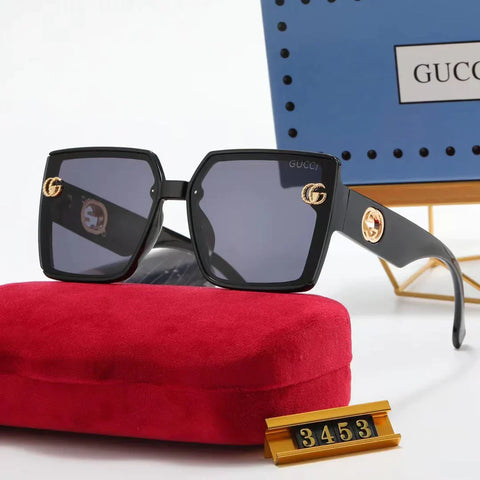 5-color fashion double graffiti printing sunglasses