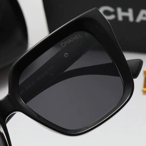 4-color double  rhombic temple polarized sunglasses