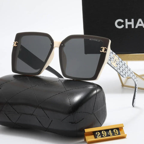 4 color fashion printing temple polarized sunglasses