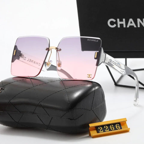 6-color fashionable transparent printing temple polarized sunglasses