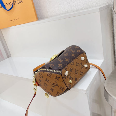 Monogram Metal Crown Tote Bag