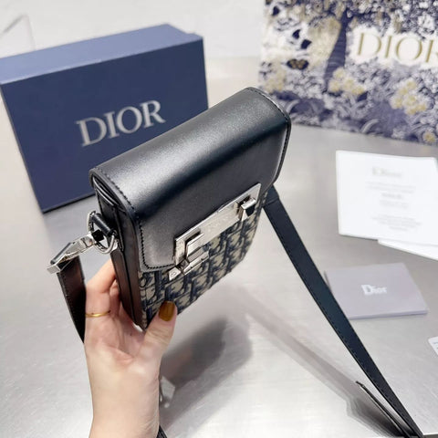Monogram Jacquard Crossbody Phone Bag