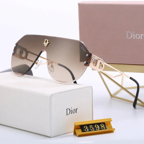 6-color fashion hollow temple sunglasses