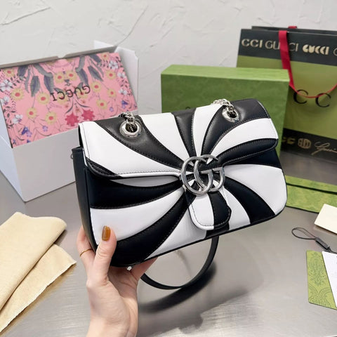 Marmont Polish Pattern Chain Bag