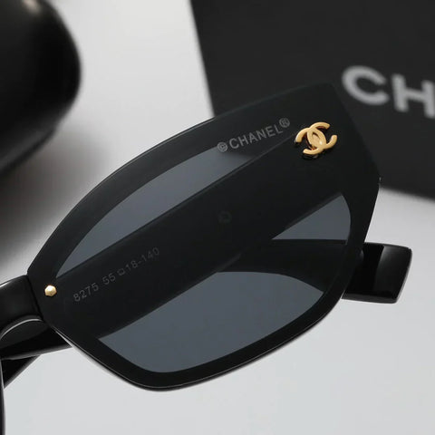 4 color fashion  inlaid letter polarized sunglasses