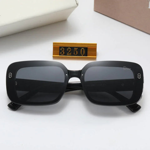 4 colors luxury  double circle lens polarized sunglasses