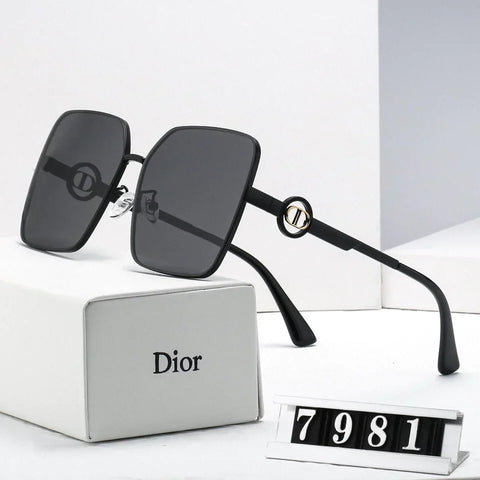 4 color round hollowed out polarized sunglasses