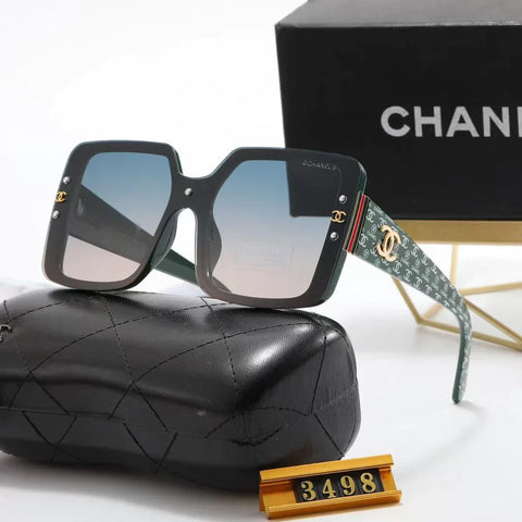 8-color stripe printing temple polarized sunglasses