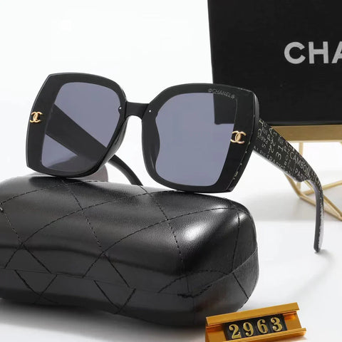 5-color fashion graffiti print sunglasses