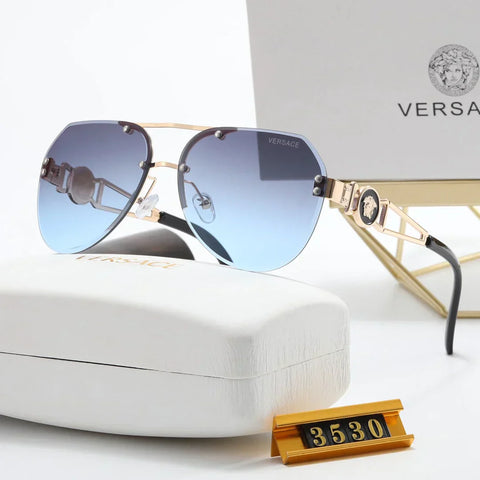 6-color stylish letter sunglasses