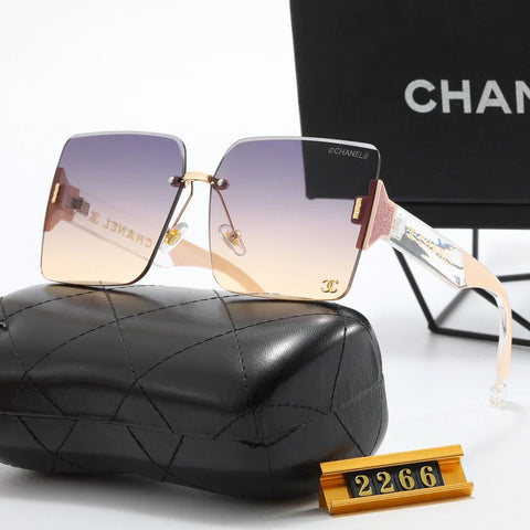 6-color fashionable transparent printing temple polarized sunglasses