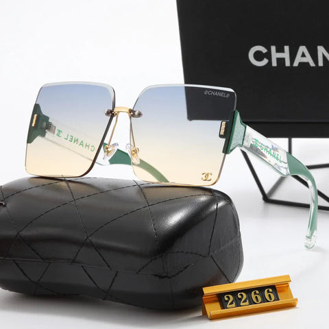6-color fashionable transparent printing temple polarized sunglasses