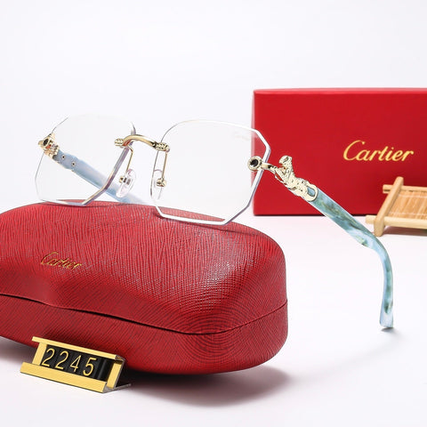 Classic rimless design sunglasses 2245