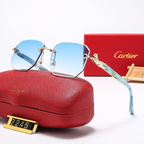 Classic rimless design sunglasses 2245