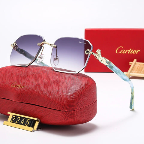 Classic rimless design sunglasses 2245