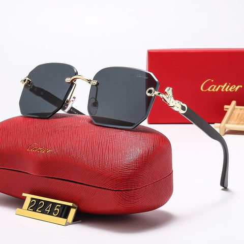 Classic rimless design sunglasses 2245