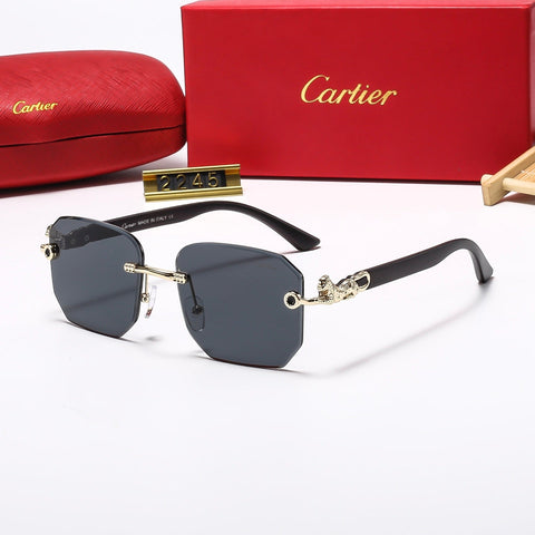 Classic rimless design sunglasses 2245