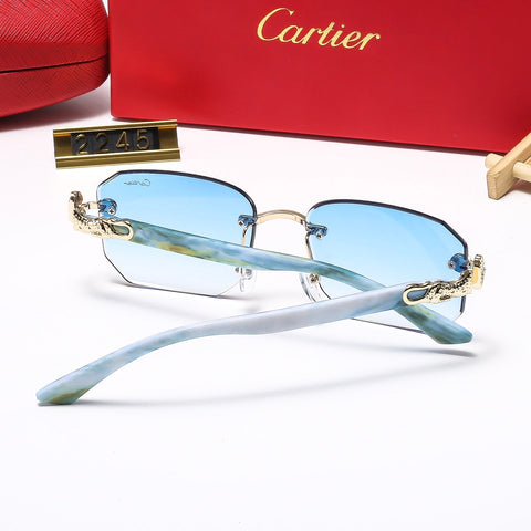 Classic rimless design sunglasses 2245