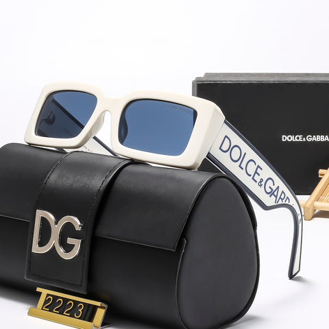 5 colors trendy square sunglasses 2223