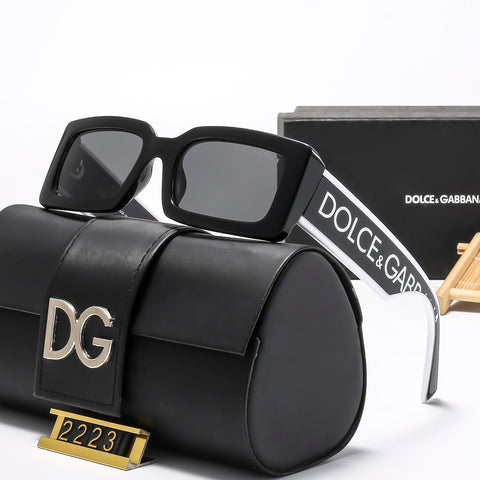 5 colors trendy square sunglasses 2223