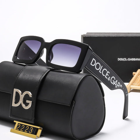 5 colors trendy square sunglasses 2223