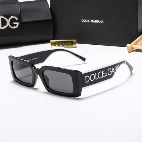 5 colors trendy square sunglasses 2223