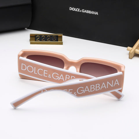 5 colors trendy square sunglasses 2223