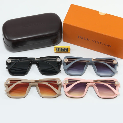 4 colors of new popular sunglasses