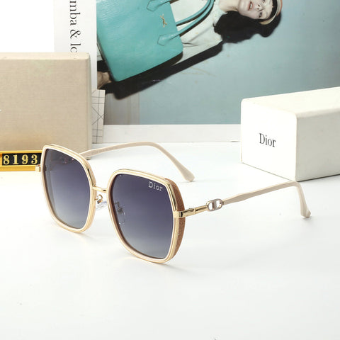 5 colors flat light thin frame sunglasses 8193