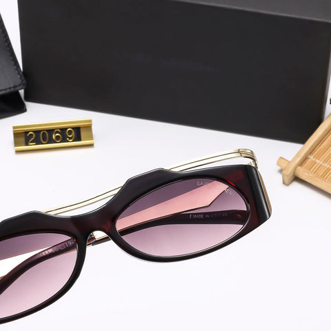 4 colors trendy personalized sunglasses 2069