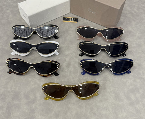 5 colors high-end trendy sunglasses 71558