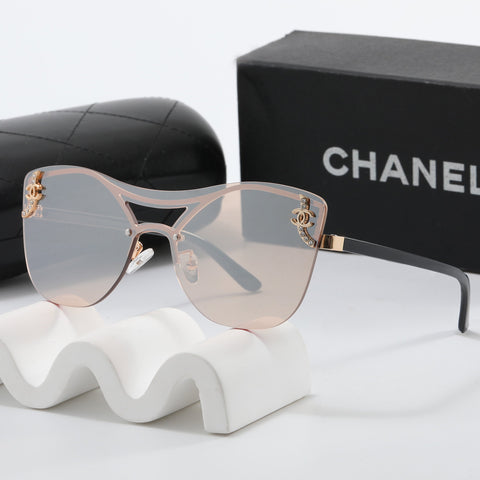 6-color gradient frameless sunglasses 5058