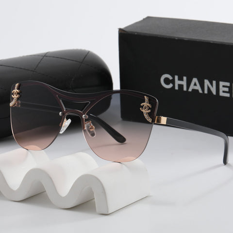 6-color gradient frameless sunglasses 5058