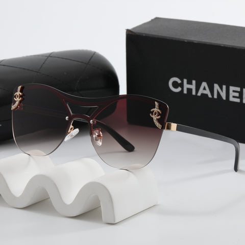 6-color gradient frameless sunglasses 5058