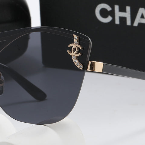 6-color gradient frameless sunglasses 5058