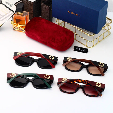 4 colors trendy hot sunglasses 4114