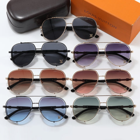 7 Color Round Lens Sunglasses 7513