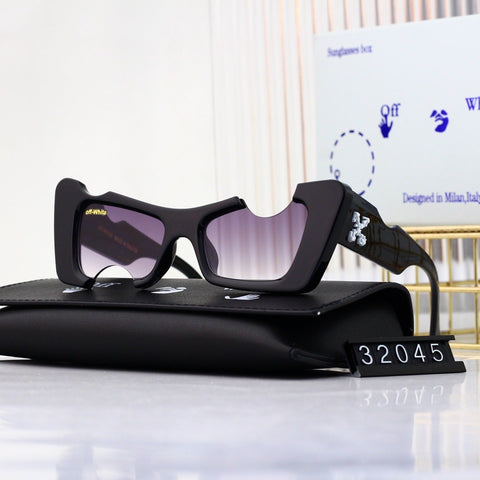 5 colors trendy plain sunglasses  32045