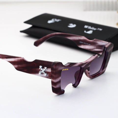 5 colors trendy plain sunglasses  32045