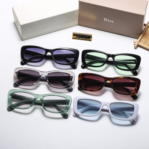 6 colors trendy HD lens sunglasses  2211