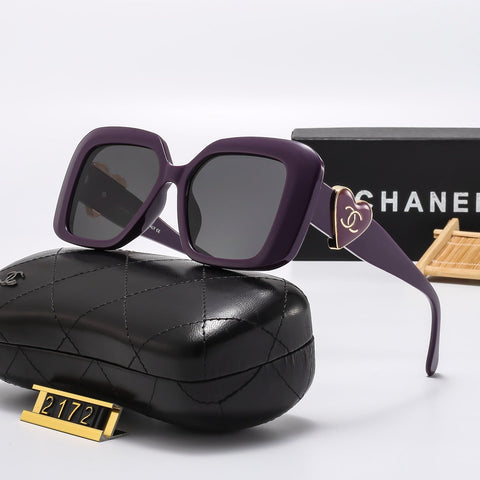 6 Colors Square Frame HD Lens Sunglasses  2172