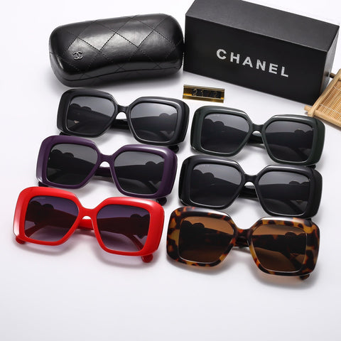 6 Colors Square Frame HD Lens Sunglasses  2172