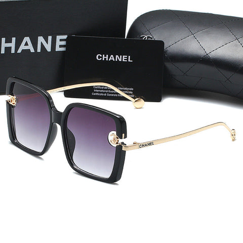 5-color plain sunglasses