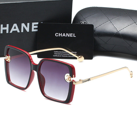 5-color plain sunglasses