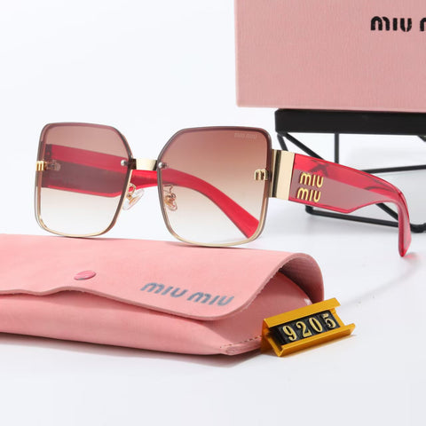6 Color Square Frame Women's Sunglasses  9205