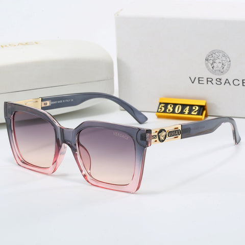 5 Color Trendy Square Frame Sunglasses  58042