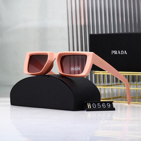7 Colors Fashionable Plain Sunglasses  68016