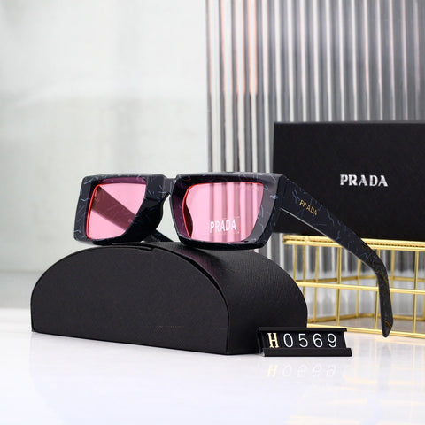 7 Colors Fashionable Plain Sunglasses  68016