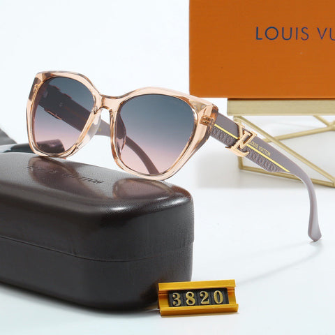 5-color Polaroid nylon HD lenses Full frame sunglasses 3820