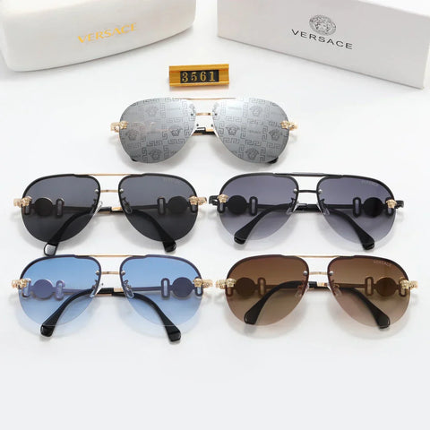 5-color fashion letter sunglasses polarizer